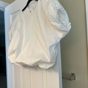 White Puff Sleeve Blouse